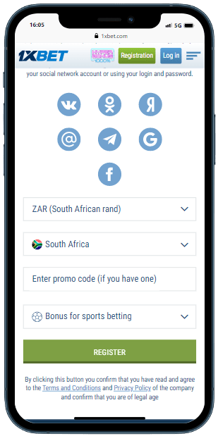 signup By Social Networks and Messenger  in the game Aviator from 1xbet
