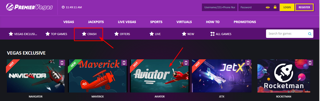 where to find aviator game on premier-bet vegas